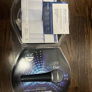 Shure Black Dynamic Microphone